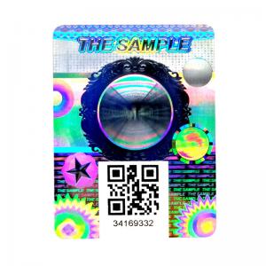 Buy cheap Electronics Anti Counterfeit Label With QR Code Waterproof product