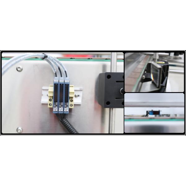 6000pcs H Fully Automatic Sticker Labeling Machine for disinfectant hand sanitizer gel