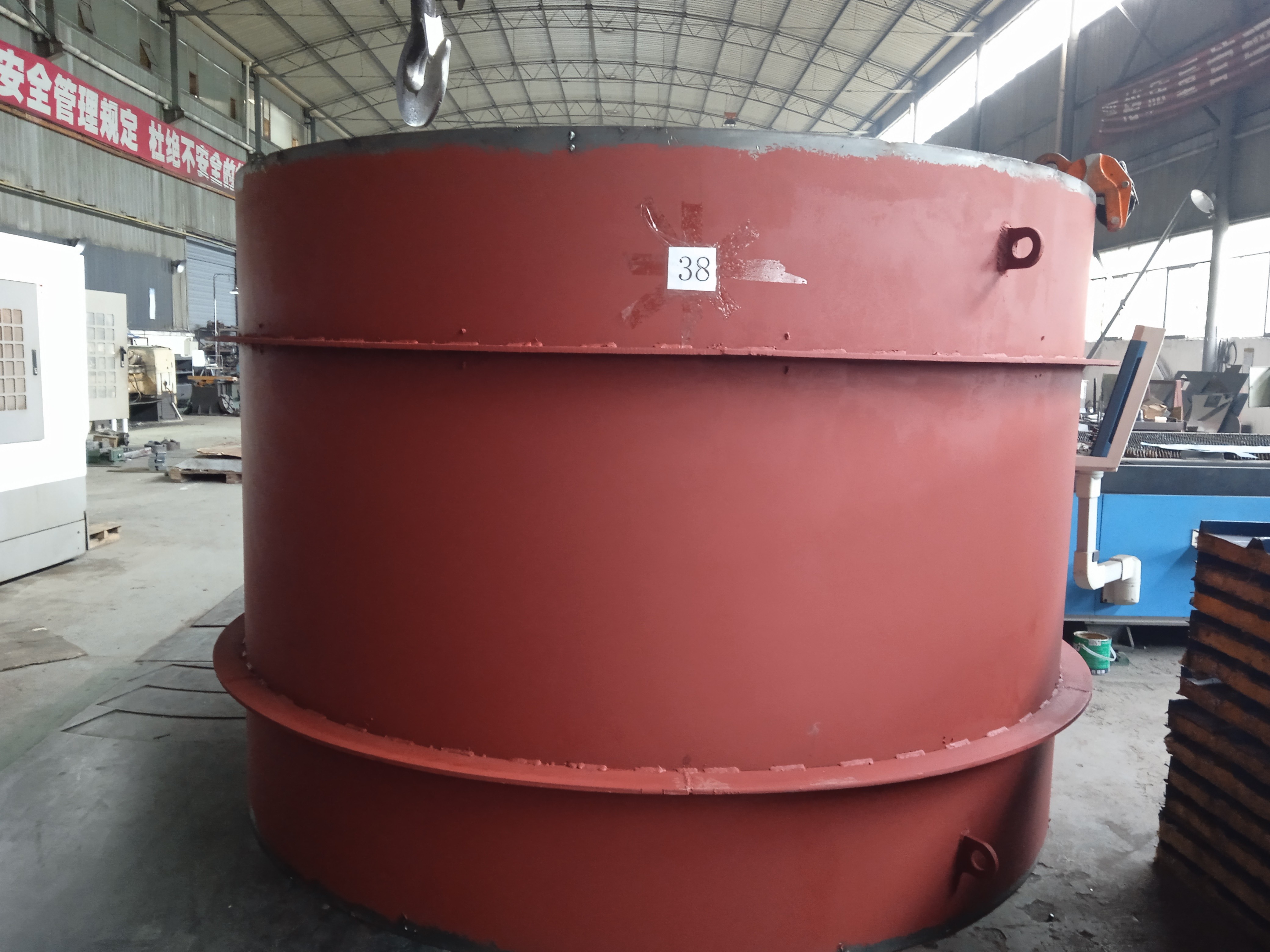 Buy cheap Hydropower Plant Steel Penstock Pipe Seamless Welded Joint Customizable Length product
