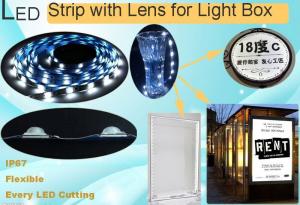 Buy cheap CE/ROHS listed 12V/24V led backlight strip SMD 3030 cuttable led light strip lens backlit product