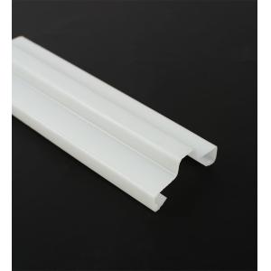 China PC Pipe UV Protected Plastic Trim Strip Profiles Customized on sale