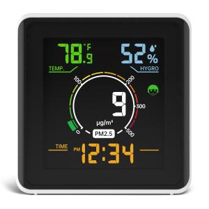 Buy cheap 5s Reading PM2.5 Gas Detector Gas Detector Black White Air Quality Tester 0-500ug/M3 product