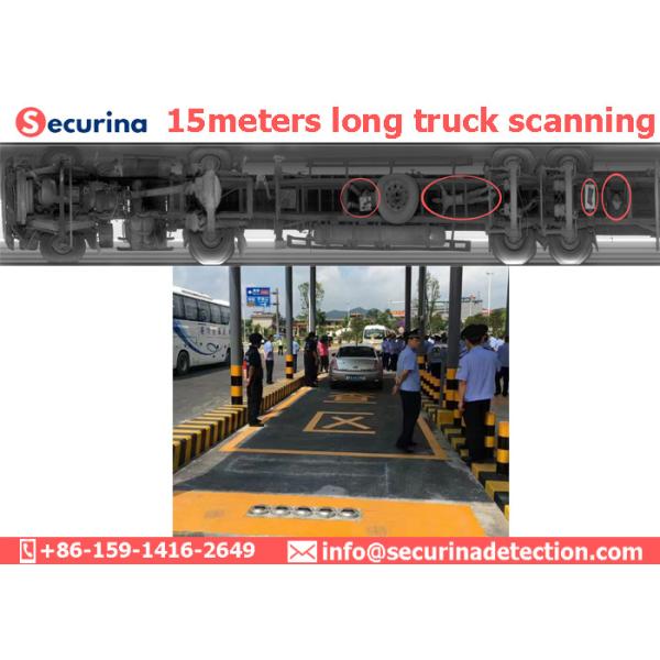 LED Illumination UVSS System Stainless Steel 80W For Car Bomb Detection