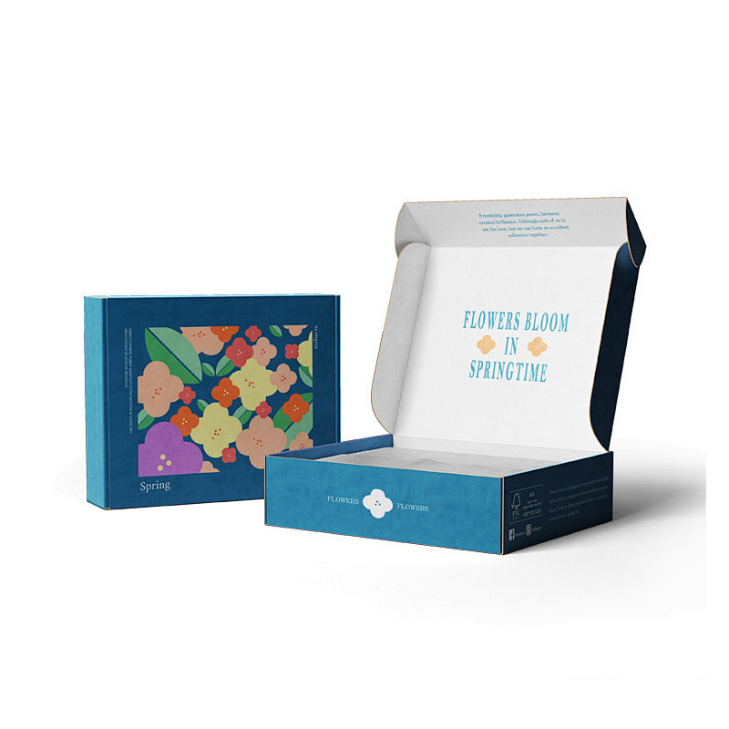 Airplane Packaging Box With Insert Shipping Paper Kraft Mailer Box Packaging With Logo Corrugated Custom Shipping Mailer Box