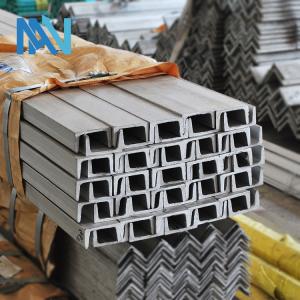 China Perforated 201 316L 316 Stainless Steel C Channel , Cold Rolled C Section Steel on sale