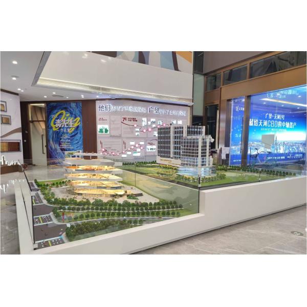 High Rise Building Scale Model 1:100 Architectural Model Display Commercial