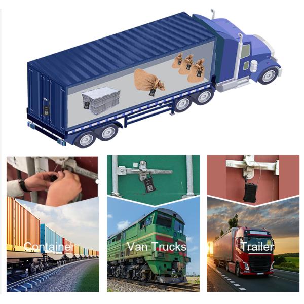 GPS Container Seal Tracking Asset Tracking Remote Control RFID Unlocking Security Seal
