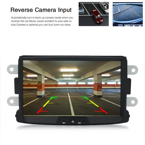 DUSTER Car Multimedia Player with 1280*800 Resolution and Multi Language Support