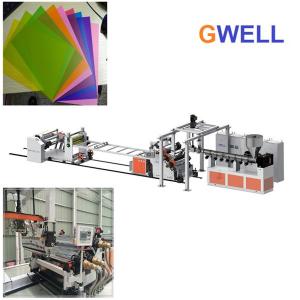Buy cheap PP Blister Sheet Making Machine Polypropylene Polystyrene Sheet Thermoforming Extrusion line product