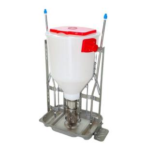 Buy cheap Husbandry Livestock Feeding Equipment Plastic Piglet Feed Trough 80L 100L product