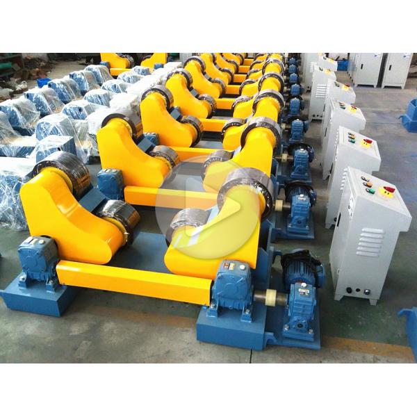Tank Welding，Adjustable Polyurethane Pipe Welding Rollers For Nonferrous Metals