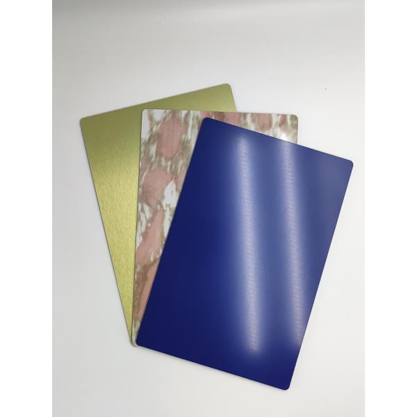 Buy cheap Anodized ACP Brushed Finish Aluminium Sheet Cladding 5mm Wooden product
