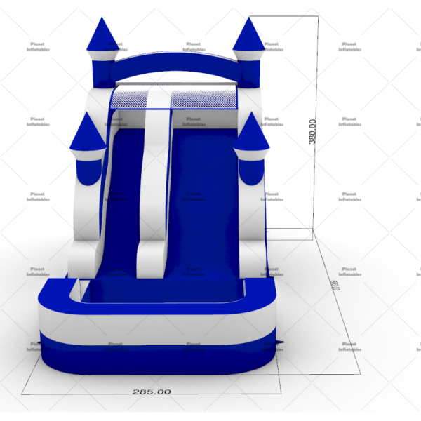 Classical Backyard Jumping Party Slide Mini Size Water Slide Inflatable