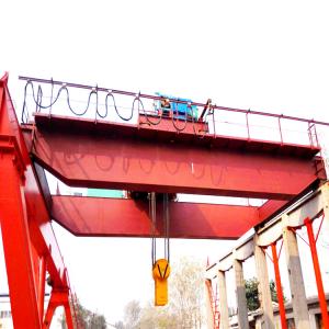 Buy cheap 600t Load Overhead Travelling Double Girder Bridge Crane product