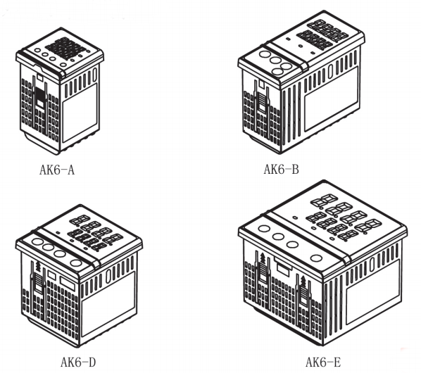 AK6-APL110-C007R Series Temperature Controller with 48×48 Panel Size RS485 Communication and Non-Volatile Memory