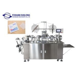 Buy cheap H1900mm Antiseptic Alcohol Pad Packing Machine 60*60mm self diagnosis product