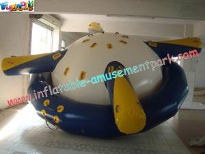 Buy cheap Customized Durable Inflatable Boat Toys Saturn Rocker With Stainless Steel Anchor Ring product