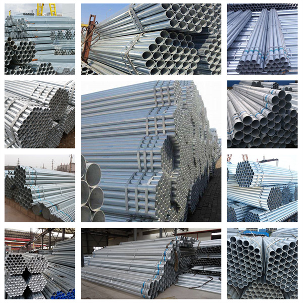 DC52D Z80 Galvanized Steel Pipes 108mm OD 3mm Zinc Coated Sliver Color