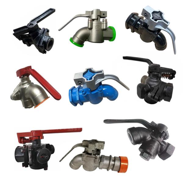 Two Rc1 1/4 Threaded Interface Rolling Stock for Ball Core Trian Angle Cock Custom Colour