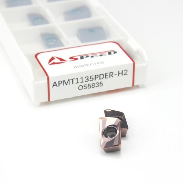 APMT APMT1135 APKT1135 Tungsten Carbide Inserts Apmt1135pder APKT1604 CNC Indexable Cutting Milling APKT Carbide Insert