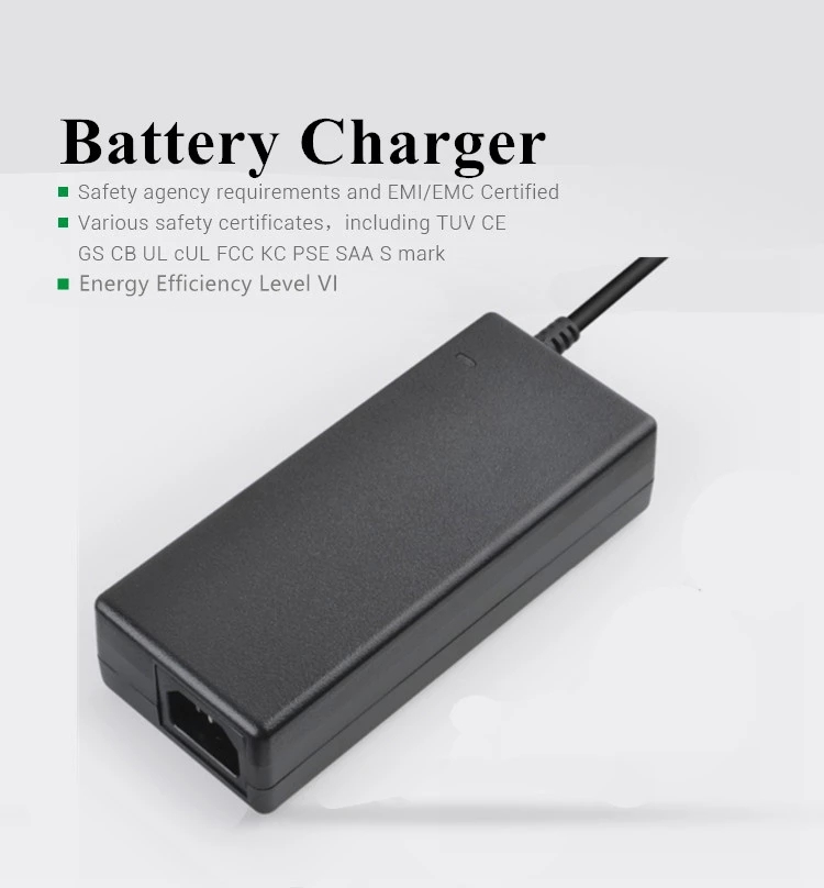 Desktop Power Supply 16.8v 4.5a Li-ion for Scooter Bicycle Electric Fence Battery Charger Standard Battery Charging DC Black KS