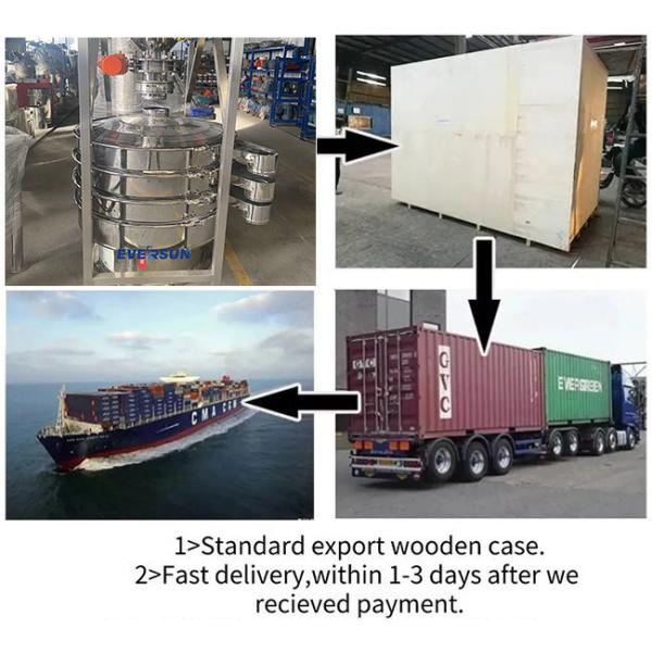 High Capacity Powder Separation Powder Sifter Machine With 1-5 Layers