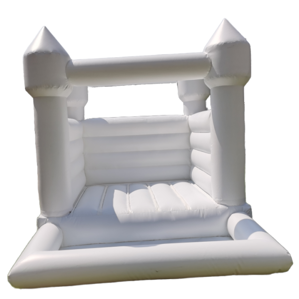 White Inflatable Bounce House with Slide Inflatable Bounce Party Inflatable Bouncy Castle Wedding White Bounce House Slide