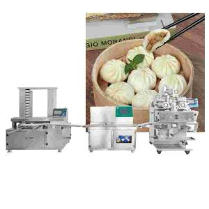 Buy cheap 200PPM Baozi Making Machine Automatic Steamed Stuffed Bun Machine product