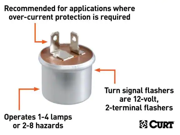 12V 536 Hazard Warning Electronic Led Turn Signal Relay 3 Terminals