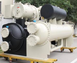 Buy cheap 1793kW - 2690kW Centrifugal Chiller Using Water Cooled Falling Film Evaporator product