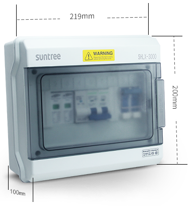 Waterproof 8 Way Outdoor Circuit Breaker Enclosure Box