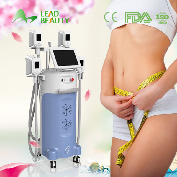 Medical CE aproved 4 handles slimming technology cool shaping cryolipolyse