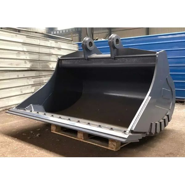 Excavator ditching bucket for sale, with large capacity and optimized shape for efficient trenching and canal digging.