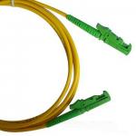 Buy cheap LSZH 3.0mm cable diameter Single-mode low insertion loss E2000 Fiber Optic Patch Cord product