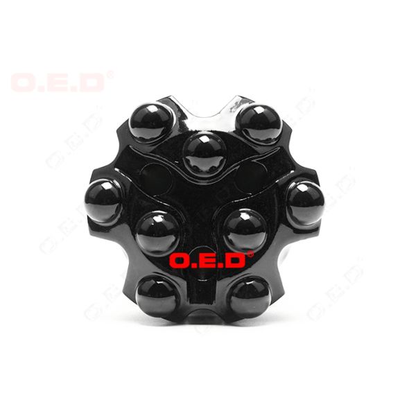 T38 Drifting Tunneling Drilling Rock Drill Bits , Threaded Button Bits Diameter 64mm