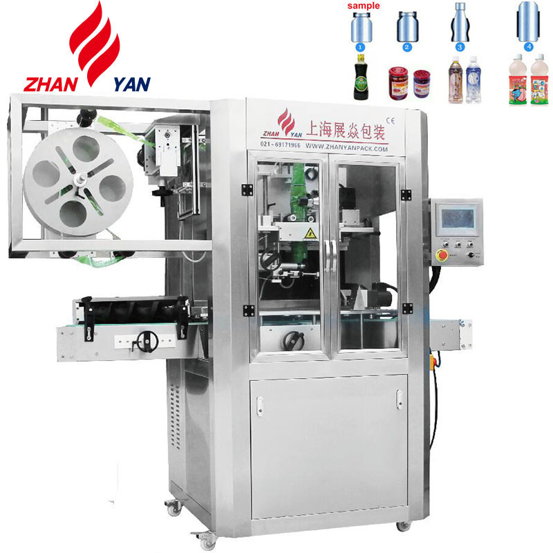 Buy cheap Mineral Water Bottle Neck And Body Sleeve Labeling Machine product