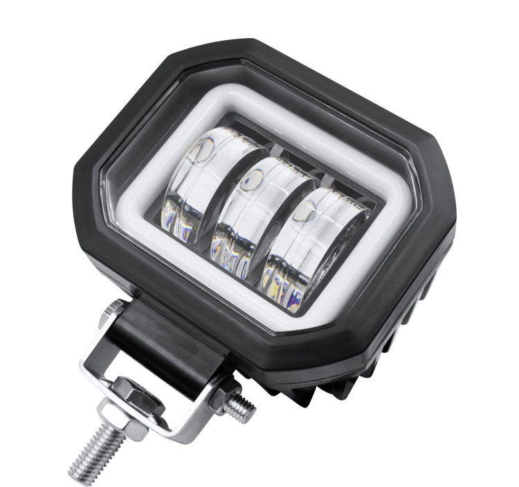 Square 59pcs 30W 24V Motorcycle Offroad LED Fog Lights