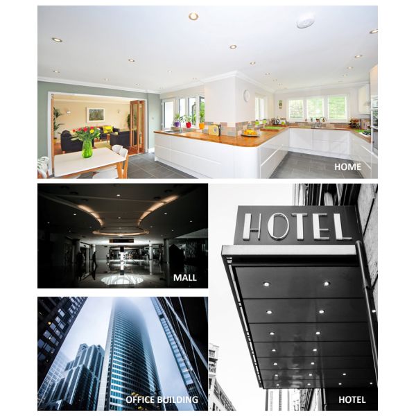 Anti Glare Secure Mini Kitchen Ceiling Fire Rated Recessed Downlights Spotlights