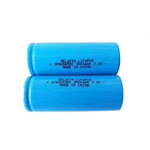 Buy cheap 3000mAh Lithium Iron Phosphate Rechargeable Battery IFR26650E 3.2V product