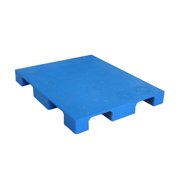 Single Faced Rackable Plastic Pallets Warehouse Storage Packing Use