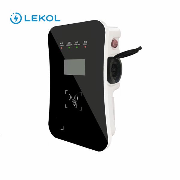 European Level 3 Wallbox AC EV Charger 22kw For Tesla Garage Home