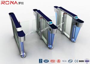 Buy cheap Security Swing Speed Gate Turnstile 304 Stainless Steel Materials Mechanical Structure product