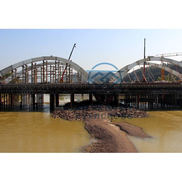 High Performance Large Span Steel Tied Arch Bridge With Paint Surface