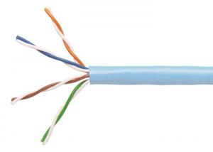 Buy cheap Low Smoke Zero Halogen Cat6 Lan Cable , 4X2X23 AWG Cat 6 UTP Cable product