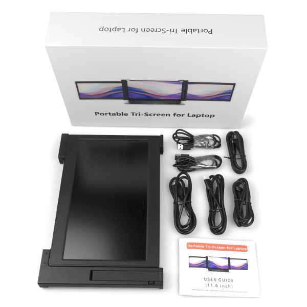 1080P FHD 11.9inch Laptop Portable Monitor Full View IPS USB Type C