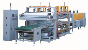 Buy cheap JL2300-D Automatic Shrink Wrapping Machine  ,Control PLC  6m/Min Wooden Board Shrink Packing Machine product