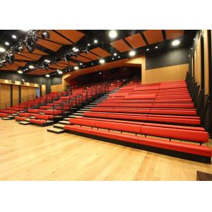 Buy cheap Show Hall Retractable Platform System With Available Backrest / Handrail product