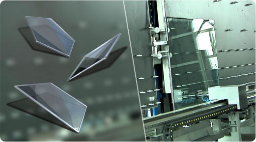 Automatic Vertical Glass Shape Edge Deleting Machine Double Glazing Equipment,Automatic Low-e Edge Deleting Robot