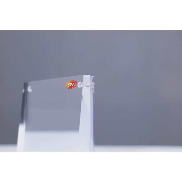 Modern Clear Picture 4x6 Desktop Frameless Magnetic Acrylic Photo Frame