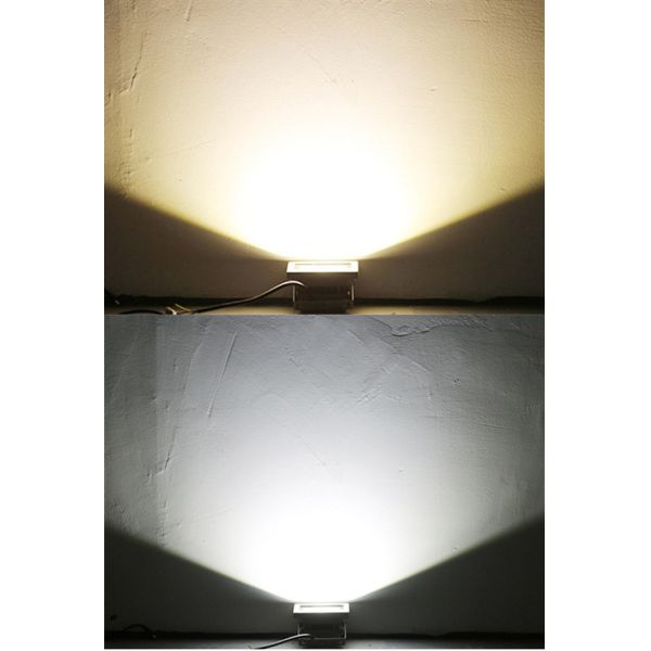 12 Volt LED Flood Lamp Warm White Cold White Aluminum Square Shape